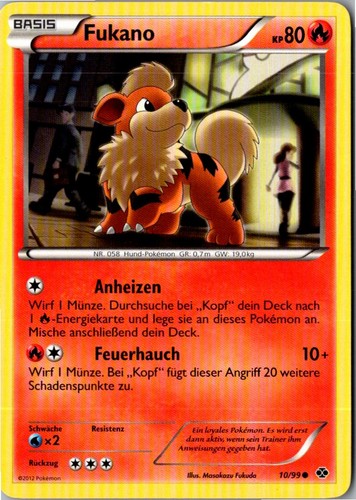 Pokemon fukano kommende - pokemon, 10/99