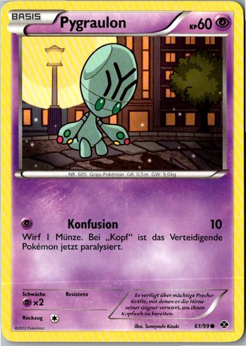 Pokemon pygraulon 99 - pokemon,