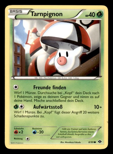 Pokemon tarnpignon 99 - tarnpignon, 8/99