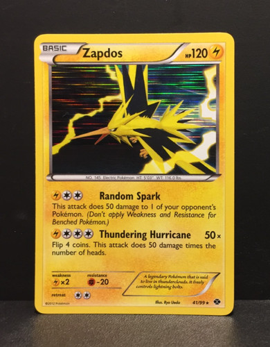 Zapdos holo kommende - zapdos,