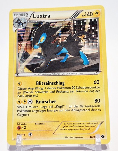 Pokemon karte luxtra luxray - pokemon,