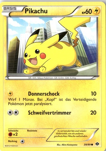 Pokémon tcg pikachu - pokémon,