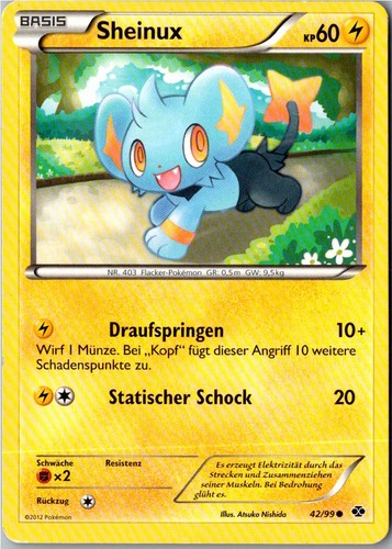 Pokemon sheinux kommende - 42/99,