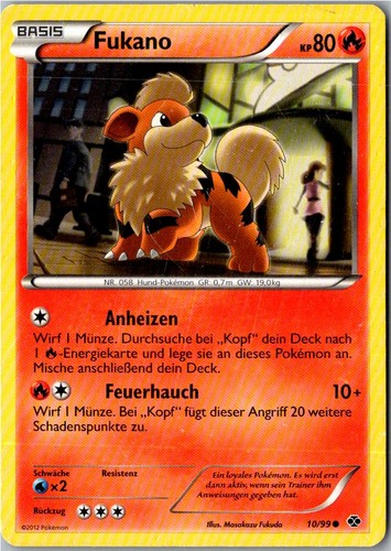 Pokemon fukano kommende - fukano, 10/99