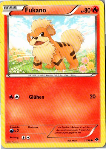 Pokemon fukano kommende - fukano, 11/99