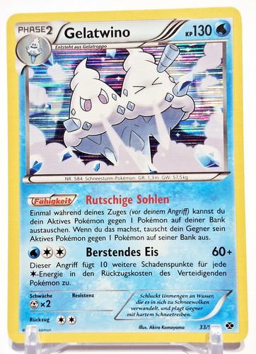 Pokemon karte gelatwino - karte,