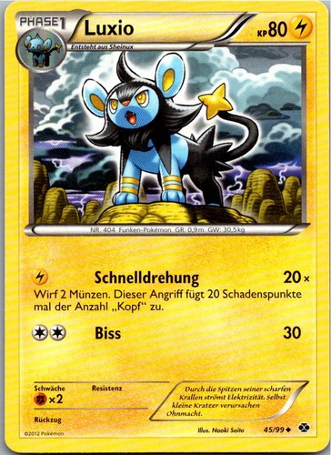 Pokemon luxio kommende - pokemon, 45/99