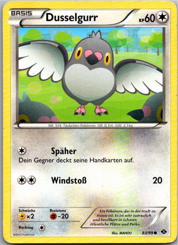Pokemon dusselgurr 99 - pokemon,