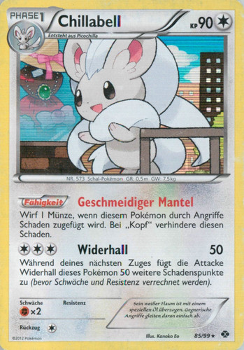 Pokemon karte chillabell nxd - pokemon,